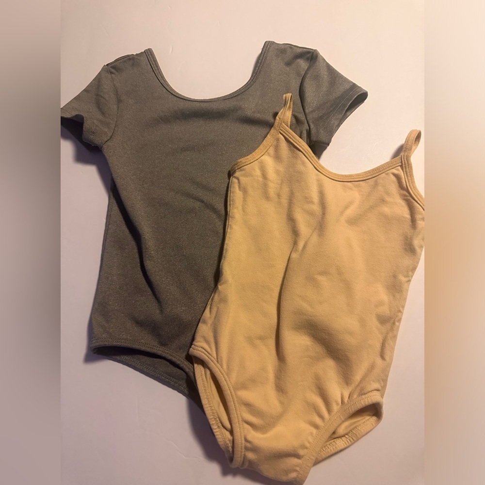 Set of 2/3T Solid Leotards